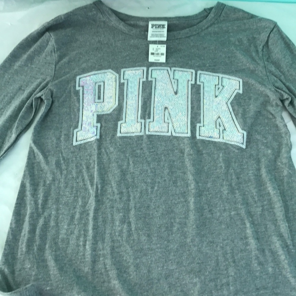 Long sleeves pink shirt